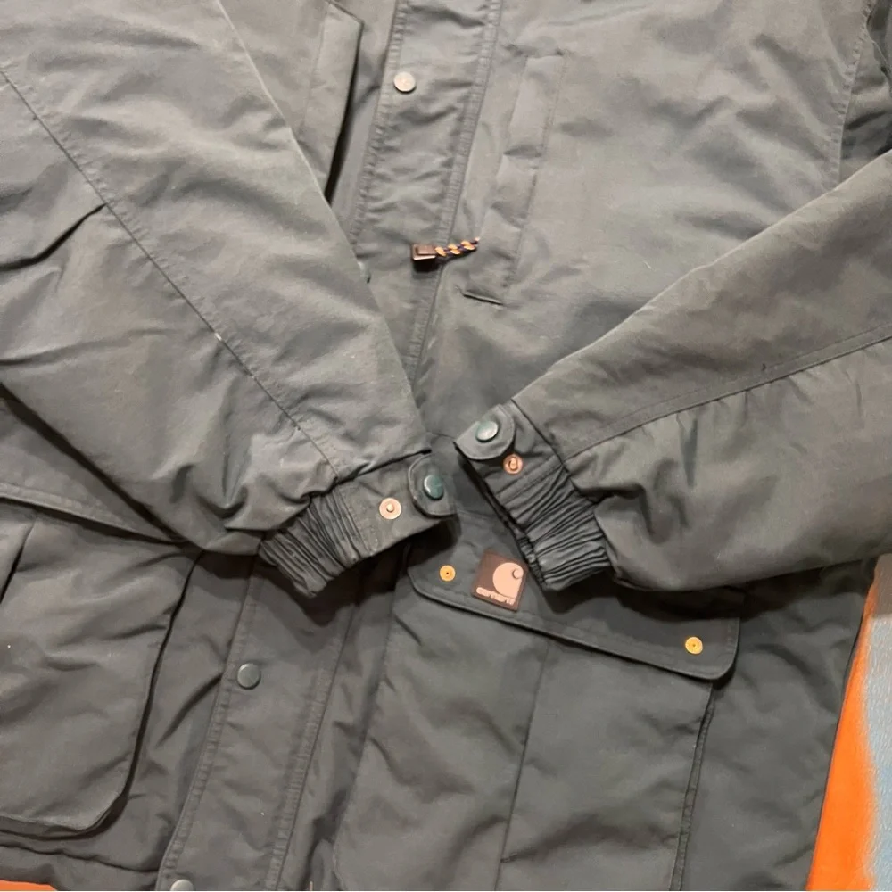 Vintage Carhartt Quilted Work Chore Jacket size 4XL